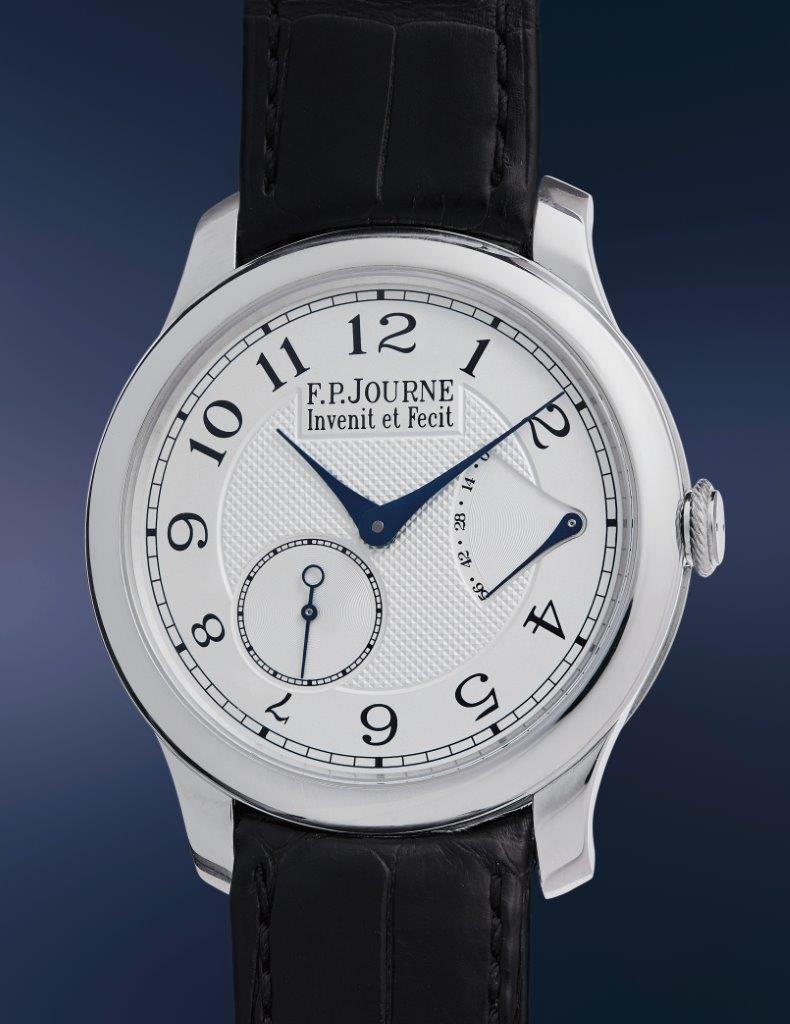 F. P. Journe chronometre souverain gifted to george daniels by francois paul journe