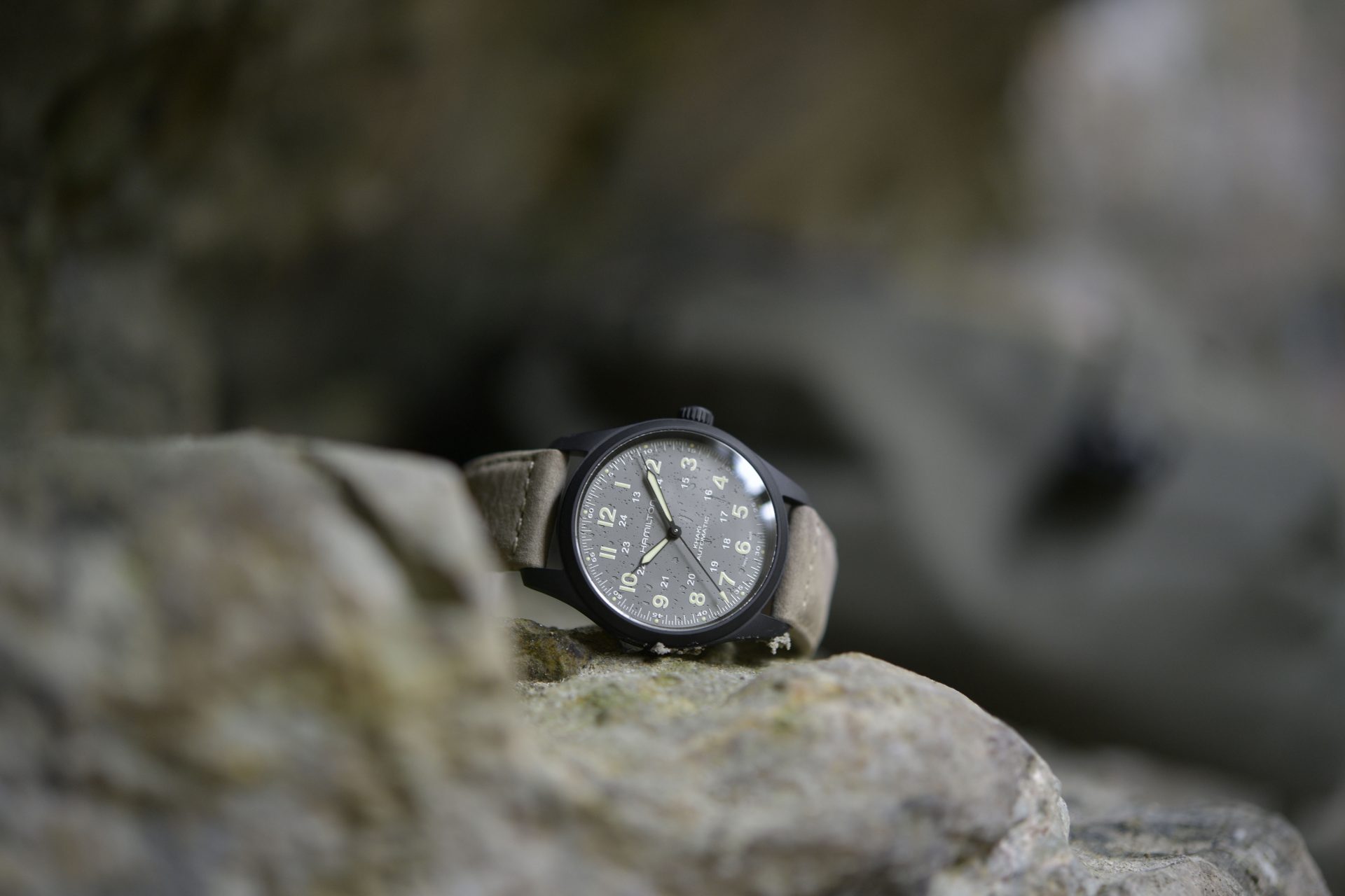 Hamilton titanium online automatic watch