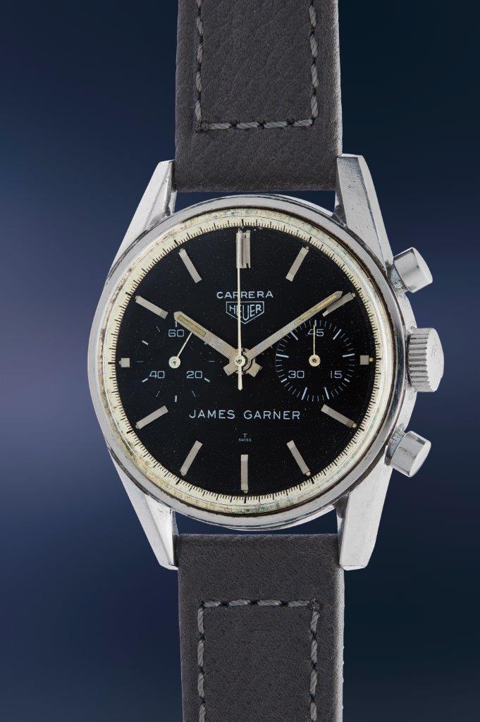 Heuer carrera from the collection of james garner