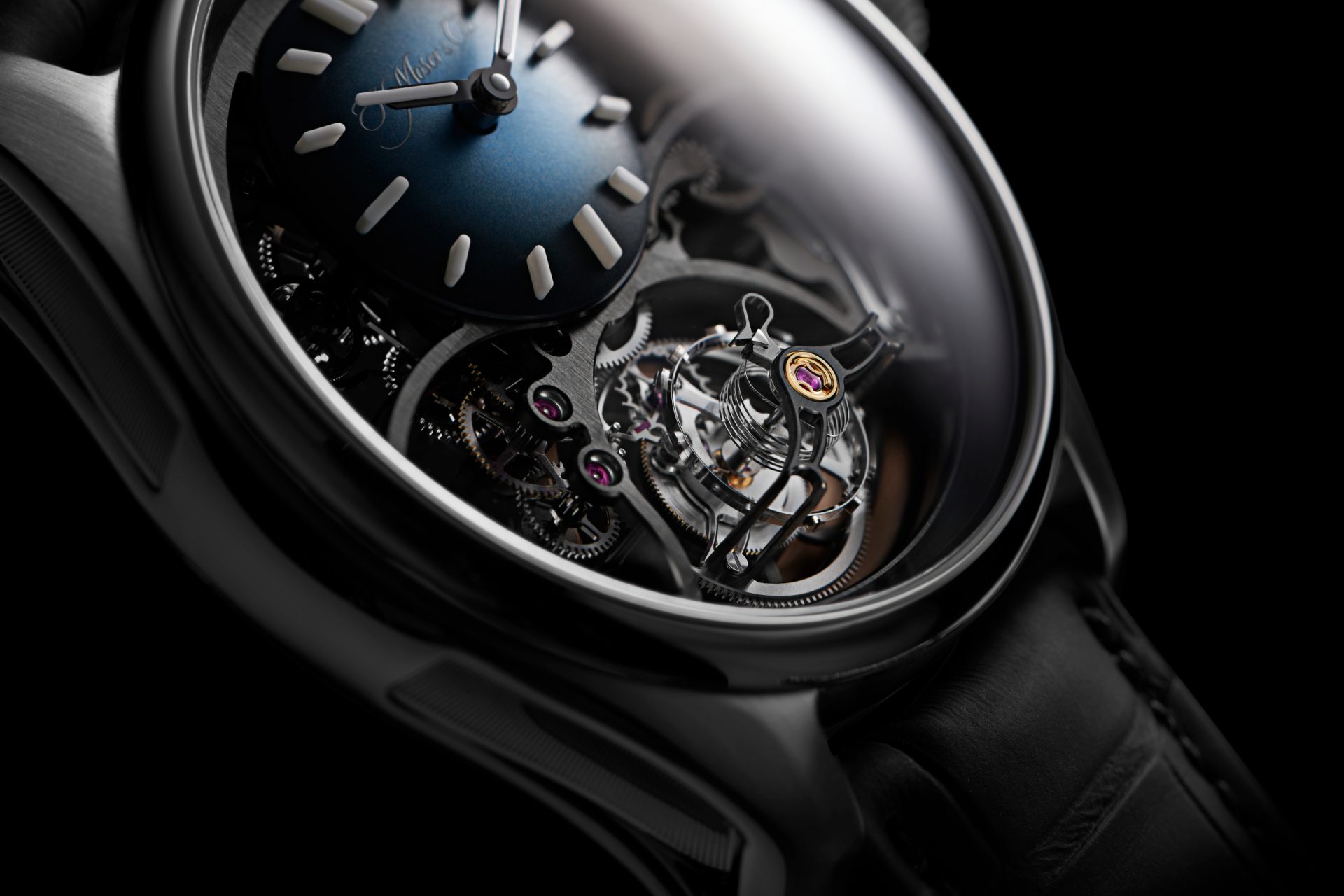 Pioneer cylindrical tourbillon skeleton 1