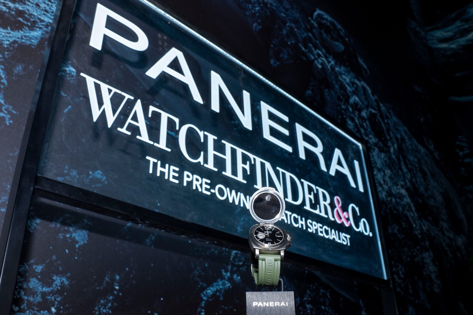 Watchfinder x panerai at watches and wonders 22 02