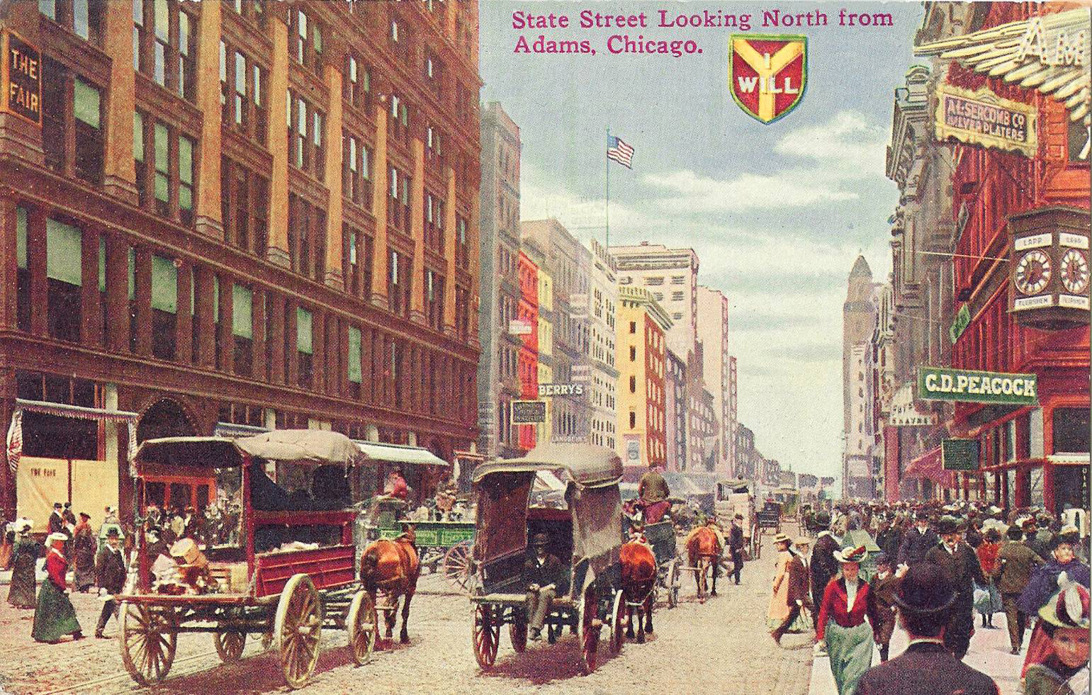 C. D. Peacock state and adams state street 1911