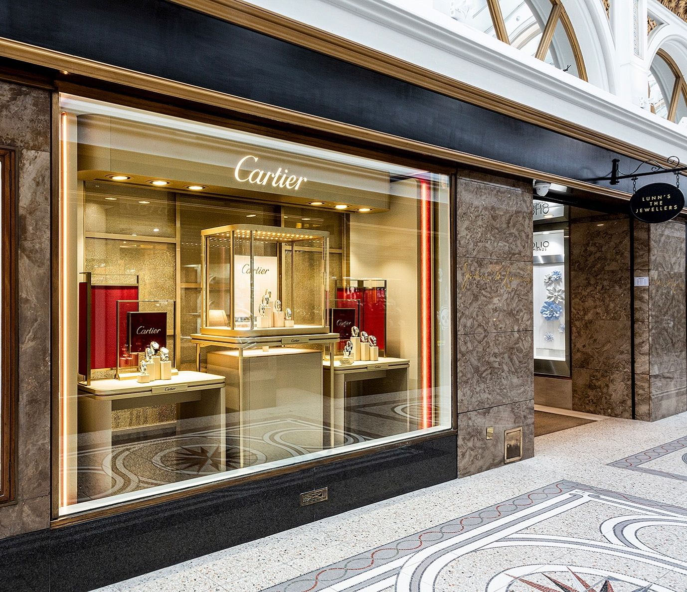 Lunn's Opens Cartier Watch Boutique In Belfast