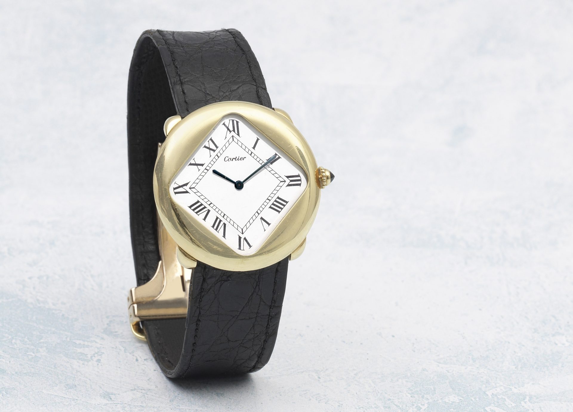 A cartier pebble turtle manual wind wristwatch sold by bonhams in june 2021 for 180000 the highest price for a cartier watch listed on the saleroom since 2014