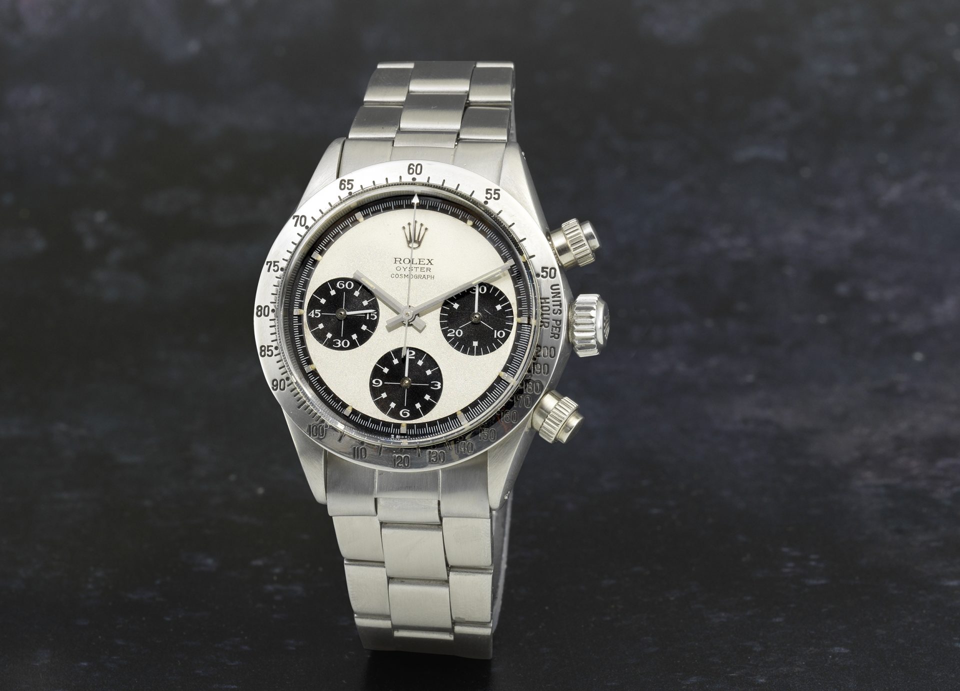 Rolex rare grene%cc%81 paul newman dial paul newman cosmograph daytona ref 6265 circa 1971