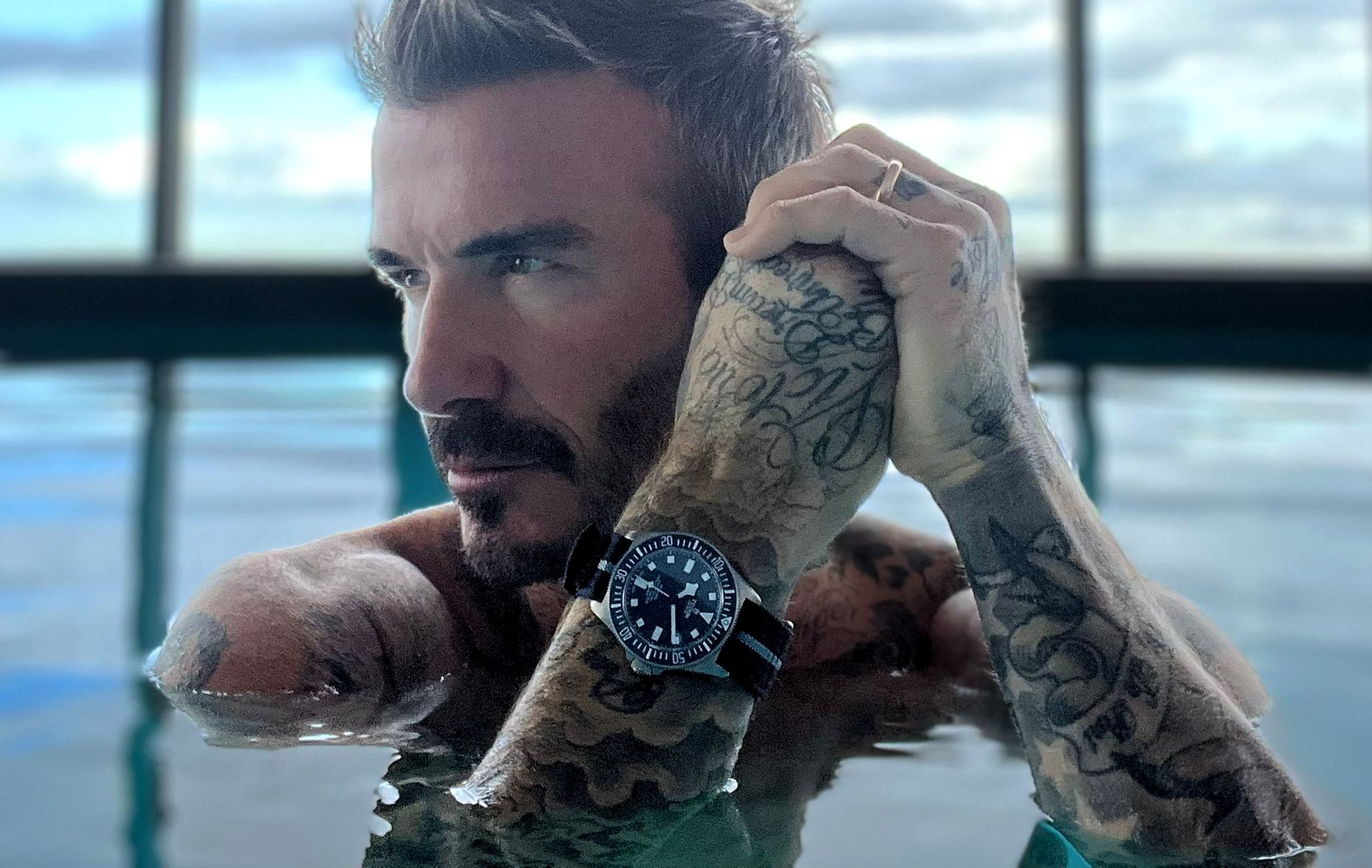 David beckham tudor pelagos facebook