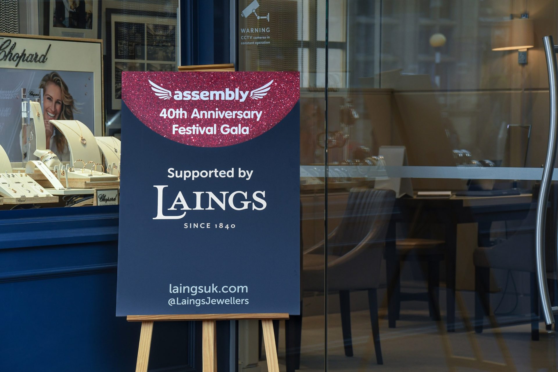 Laings adds sparkle to assembly festival gala launch