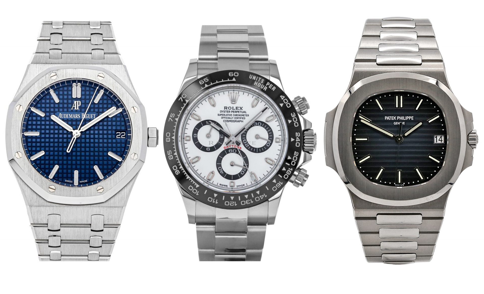 Rolex audemars piguet patek philippe