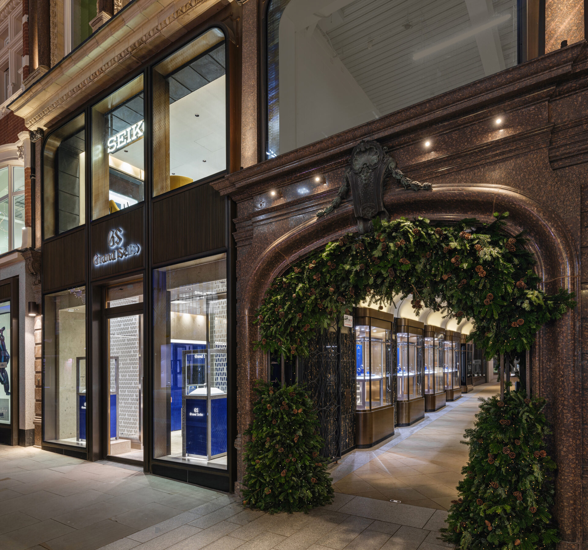 Grand Seiko And Seiko Open Two-storey Showroom On London's Bond Street