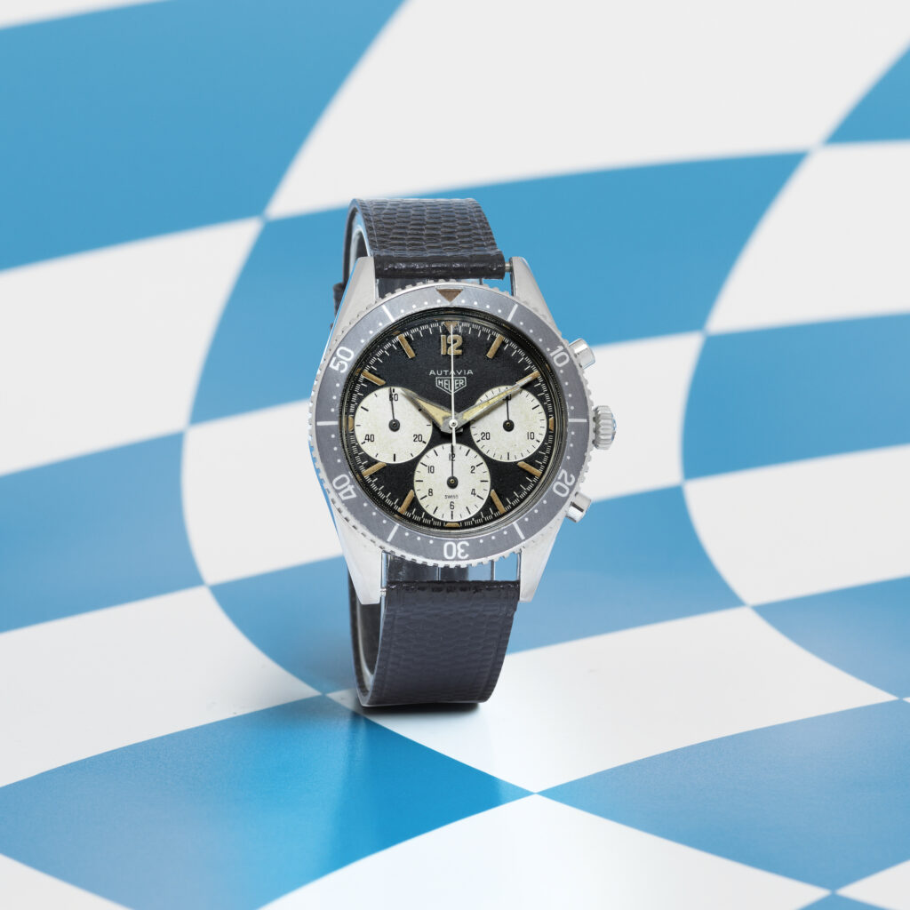 Bonhams heuer autavia jo siffert stainless steel automatic calendar chronograph wristwatch circa 1974 002