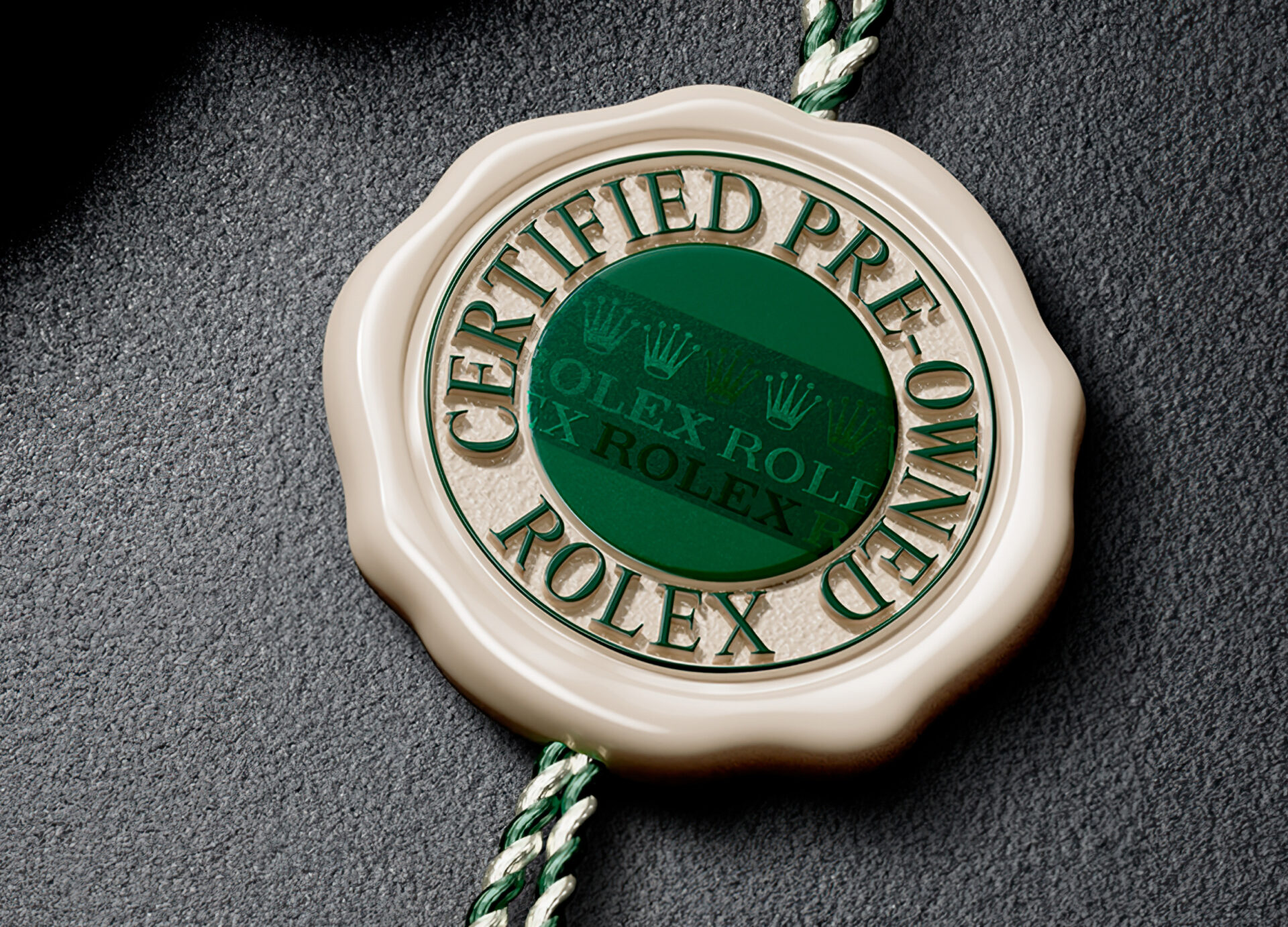 Rolex rolex certified pre owned watch tag