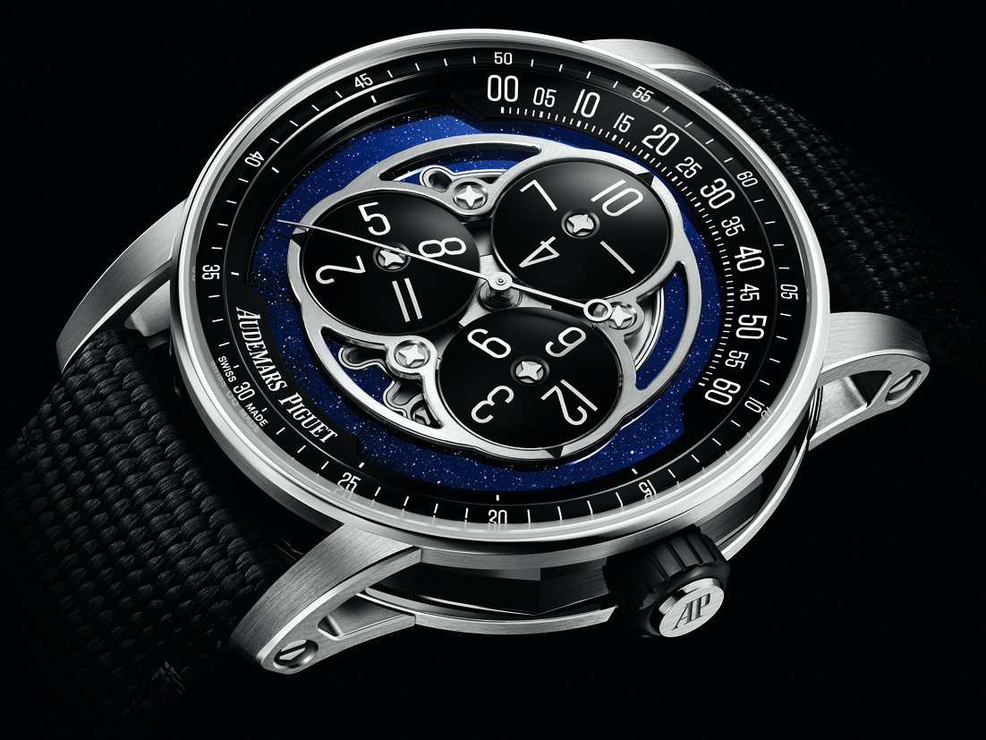 Vacheron constantin's 'panda dial' overseas chronograph eyojpgkm code 15212nb. Oo. A002kb