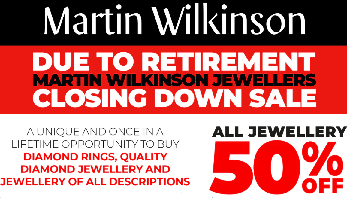 Martin wilkinson jewellers martin wilkinson closing down