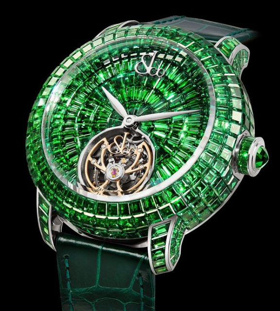 Jacob & co. Christiano ronaldo jacob co green tsavorite