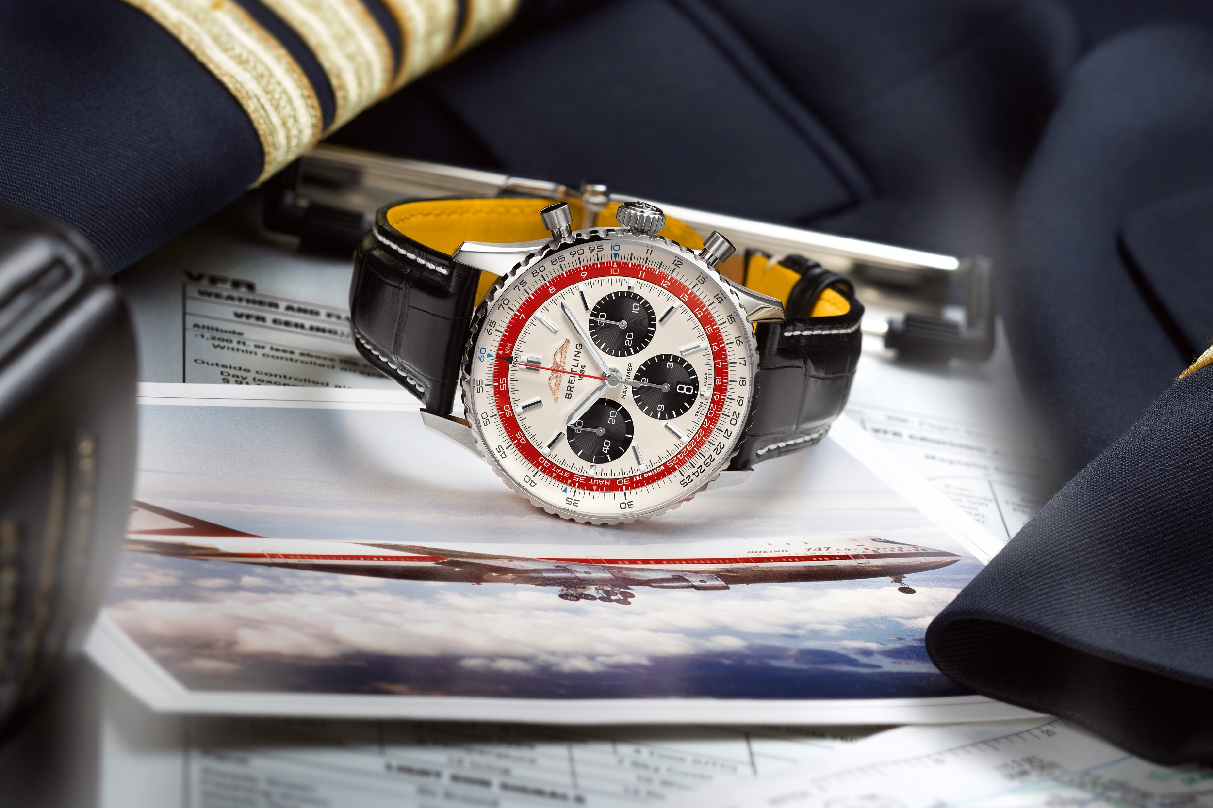 Breitling new breitling navitimer boeing 747 1