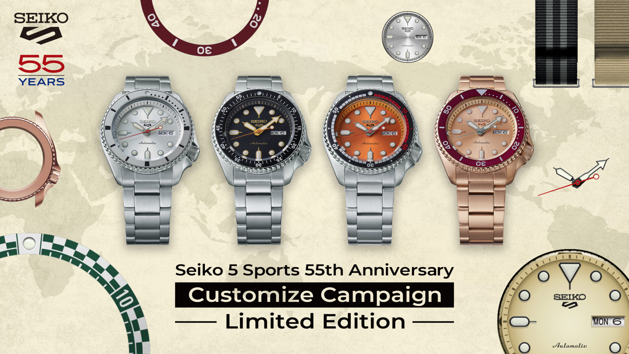 Seiko customise campaign
