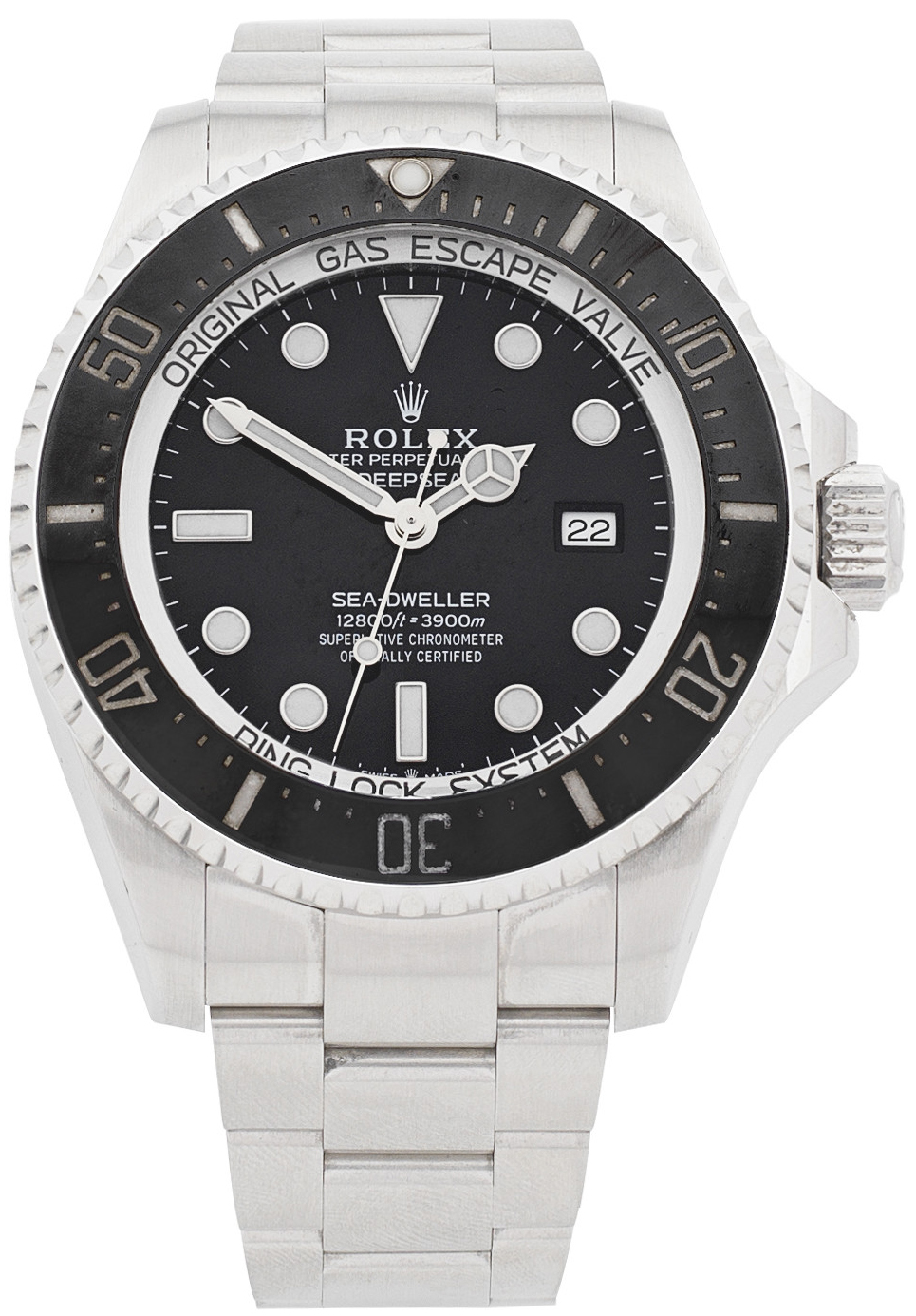 Bonhams rolex sea dweller deepsea stainless steel automatic calendar bracelet watch offered with an estimate of 10000 15000