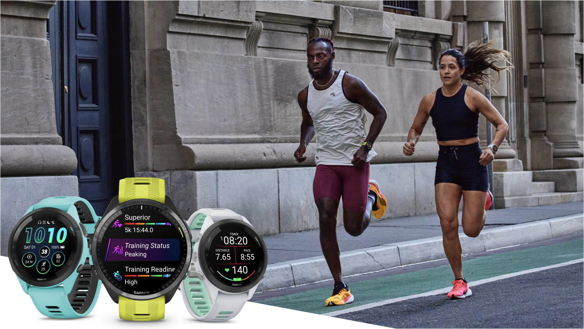 Garmin announces Forerunner 55, an easy-to-use running smartwatch.