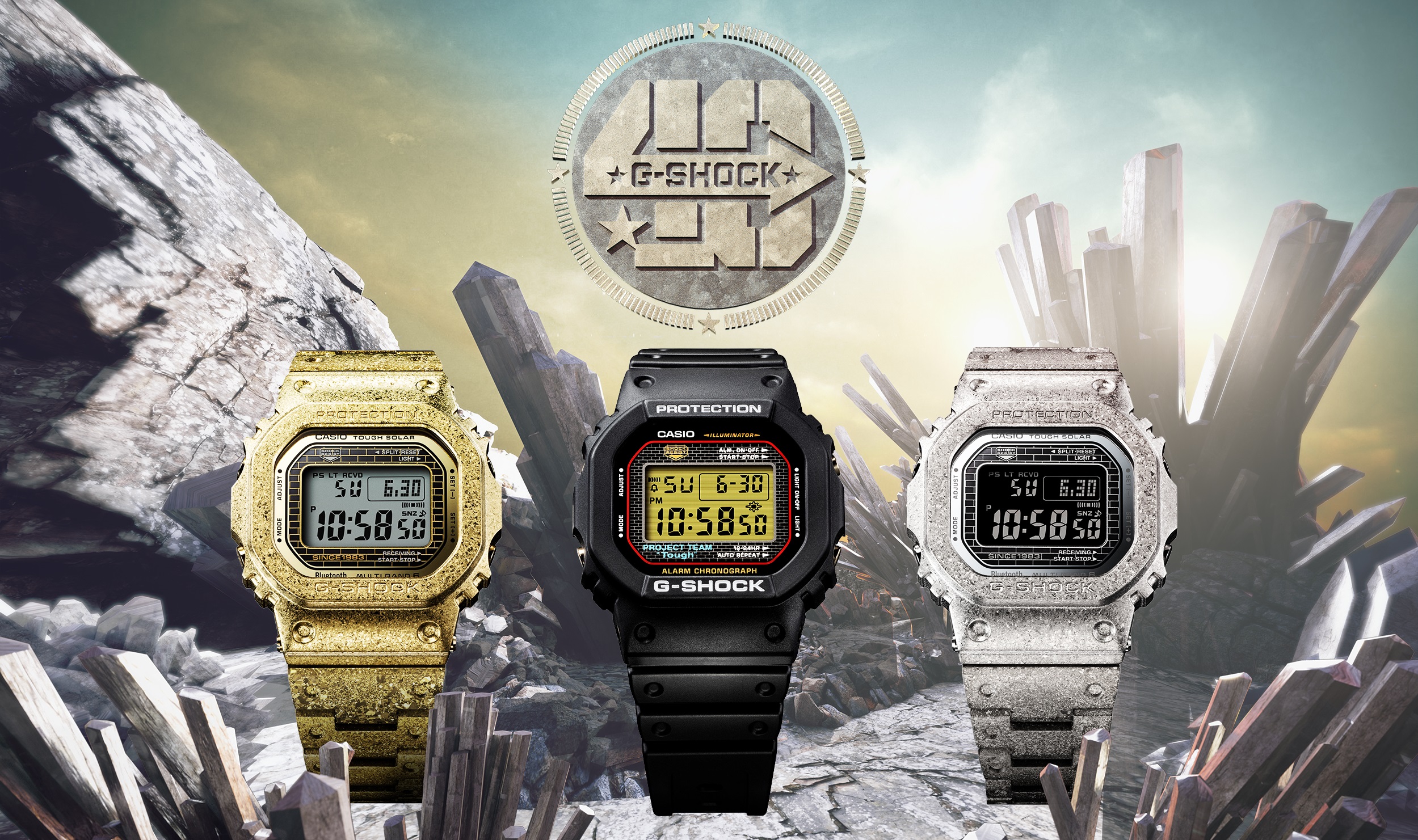 G-shock kv 40threcrystal