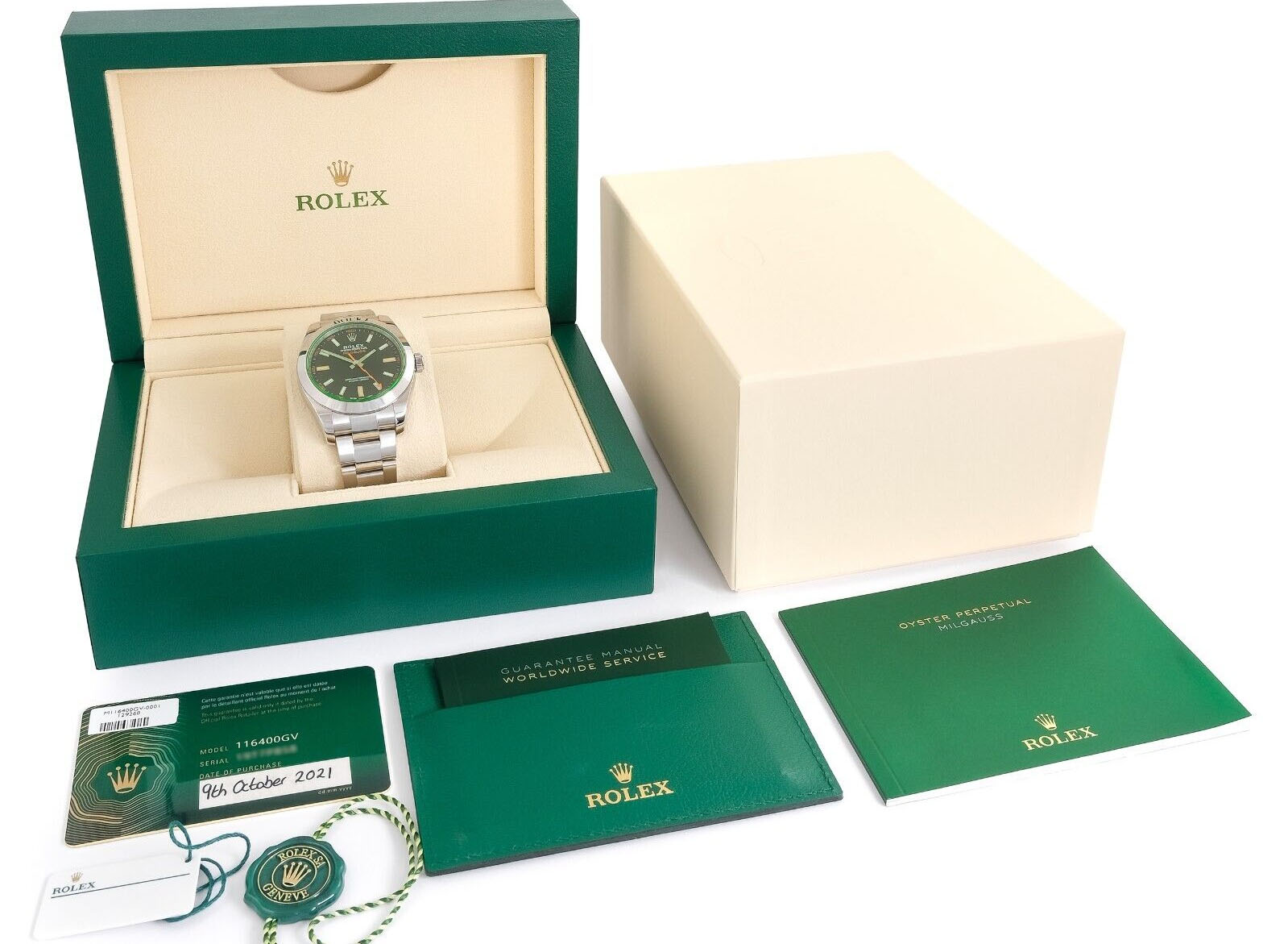 Ebay rolex milgauss full set