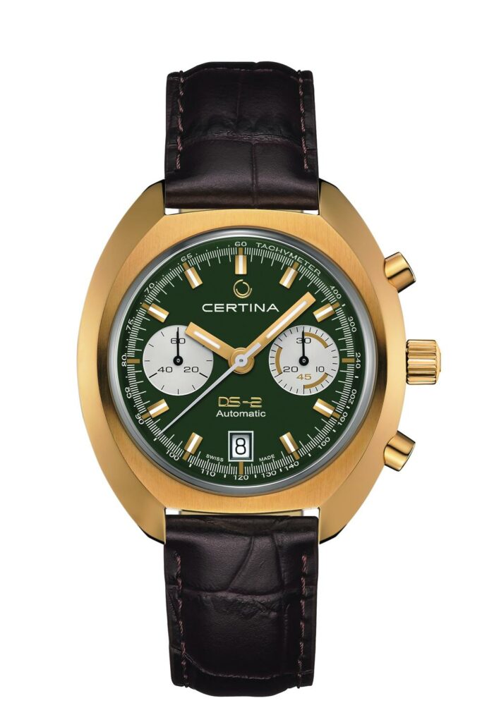 Certina introduces the historic ds-2 chronograph automatic