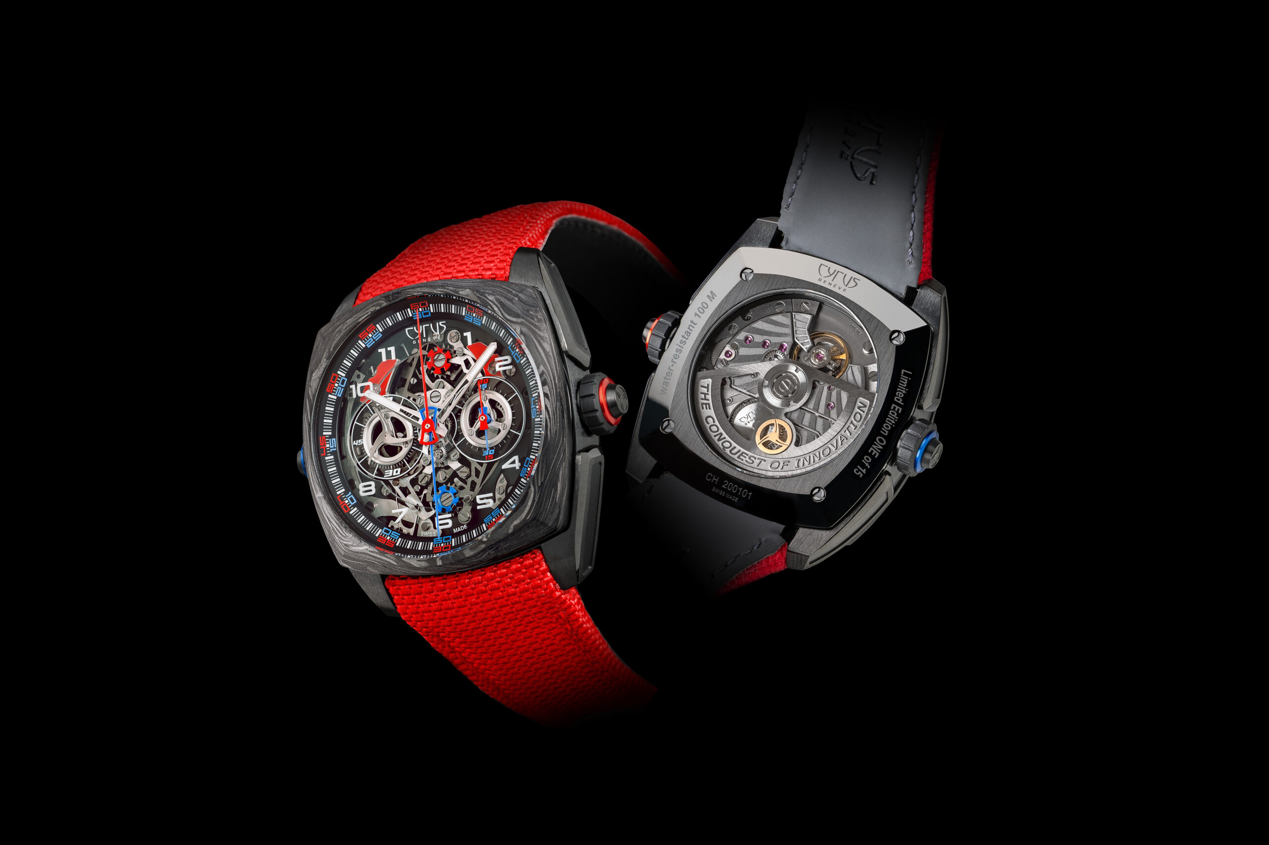 The devoy group racing adlc double chronograph dice composite scaled