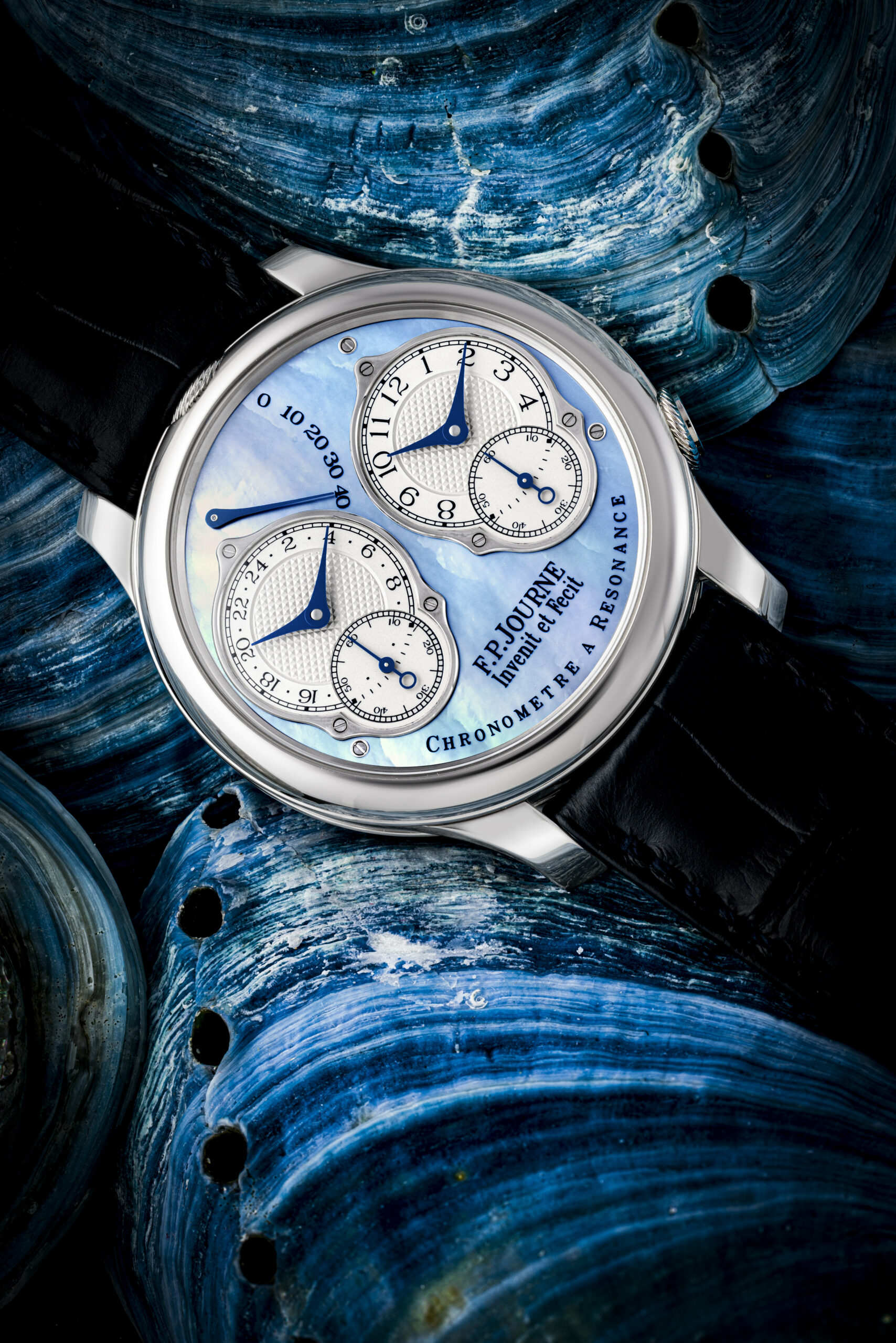 Christie's f. P. Journe chronometre a resonance scaled