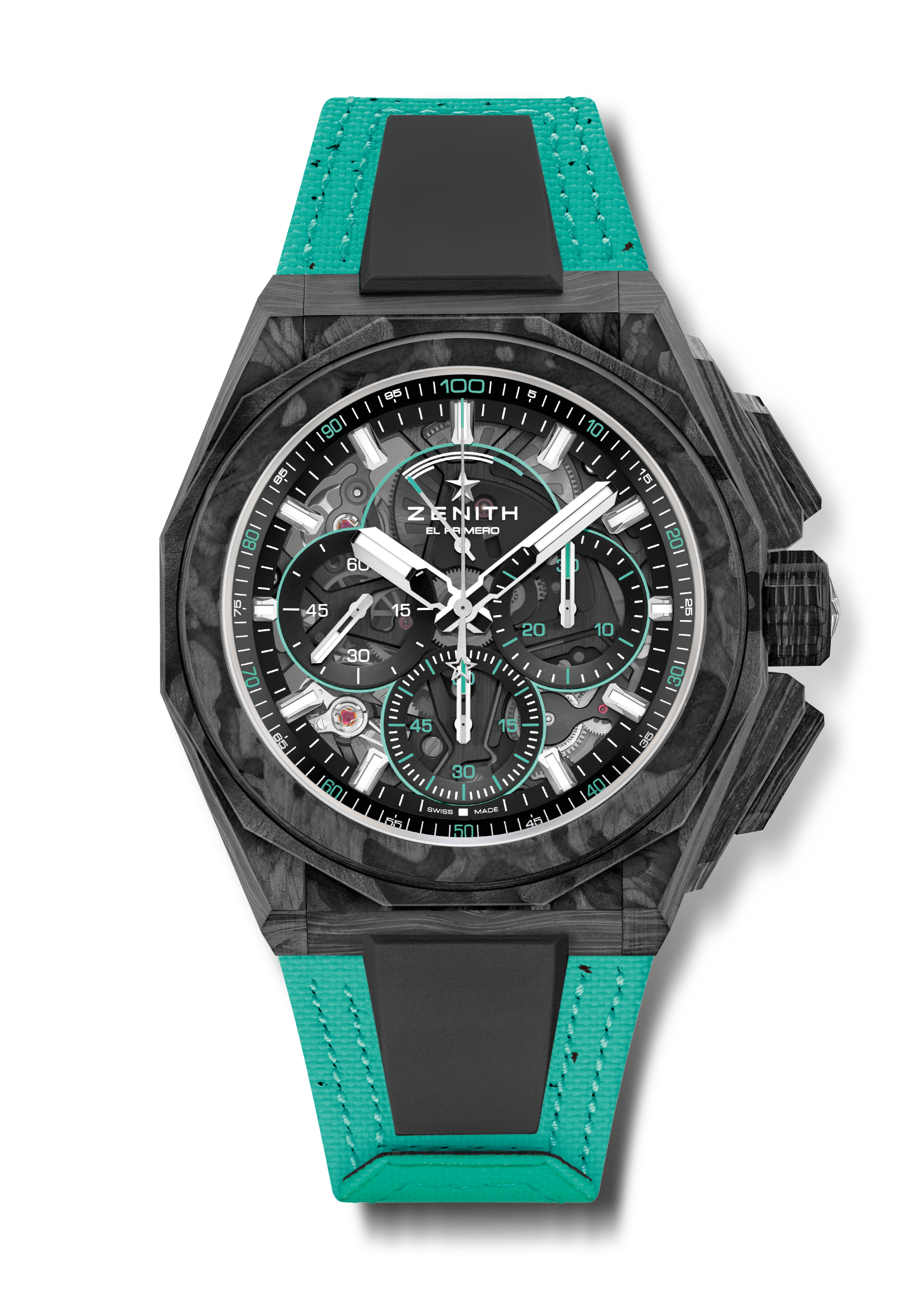 完璧すぎて可愛げがない Zenith introduces a 96 gram carbon-fibre Defy Extreme E 時計