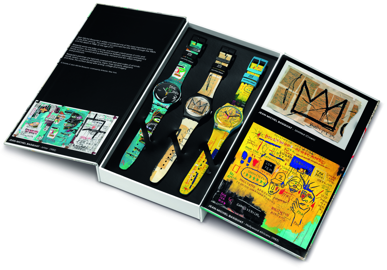 SZS39 - SWATCH X JEAN-MICHEL BASQUIAT TRIPTYCH - Swatch
