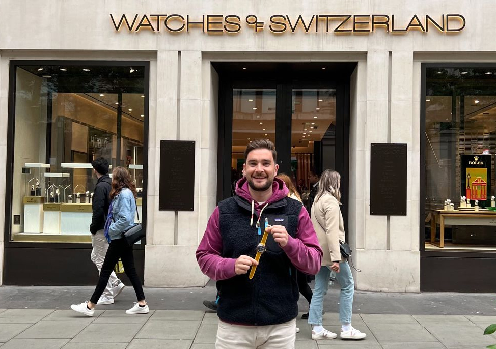 William wood at watches of switzerland