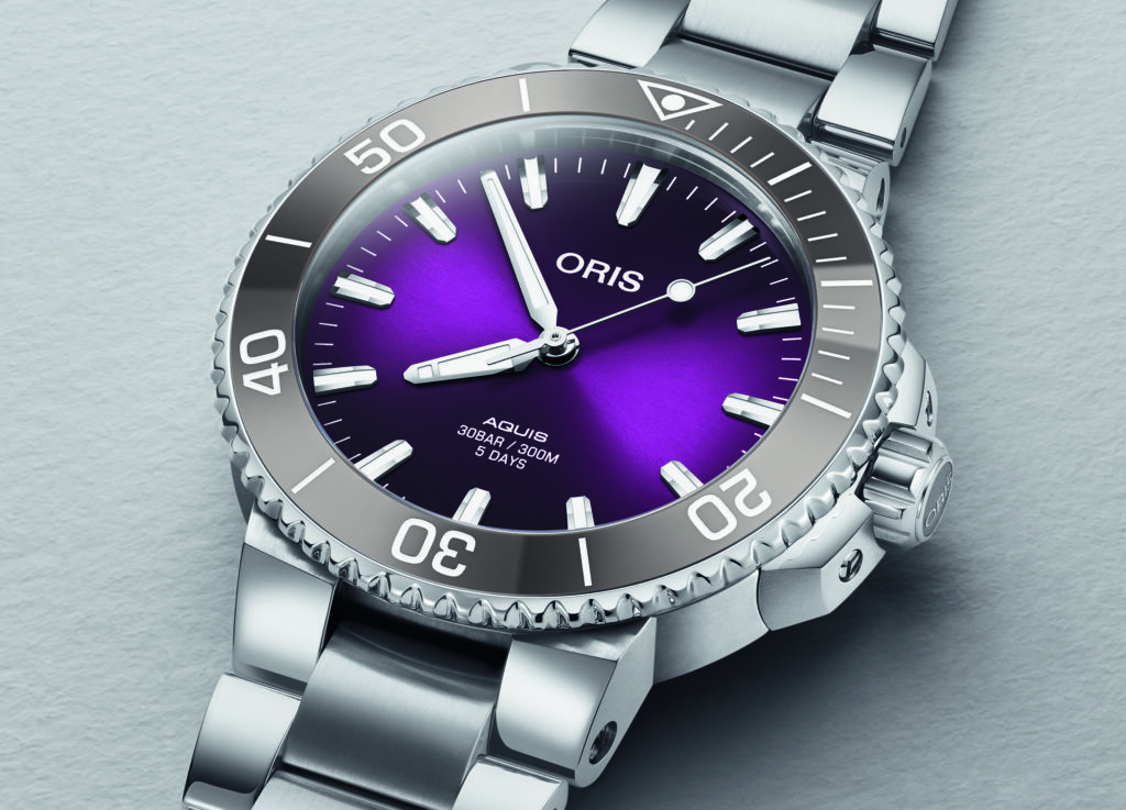 Oris Birthday Present Watch Arrives In Purple