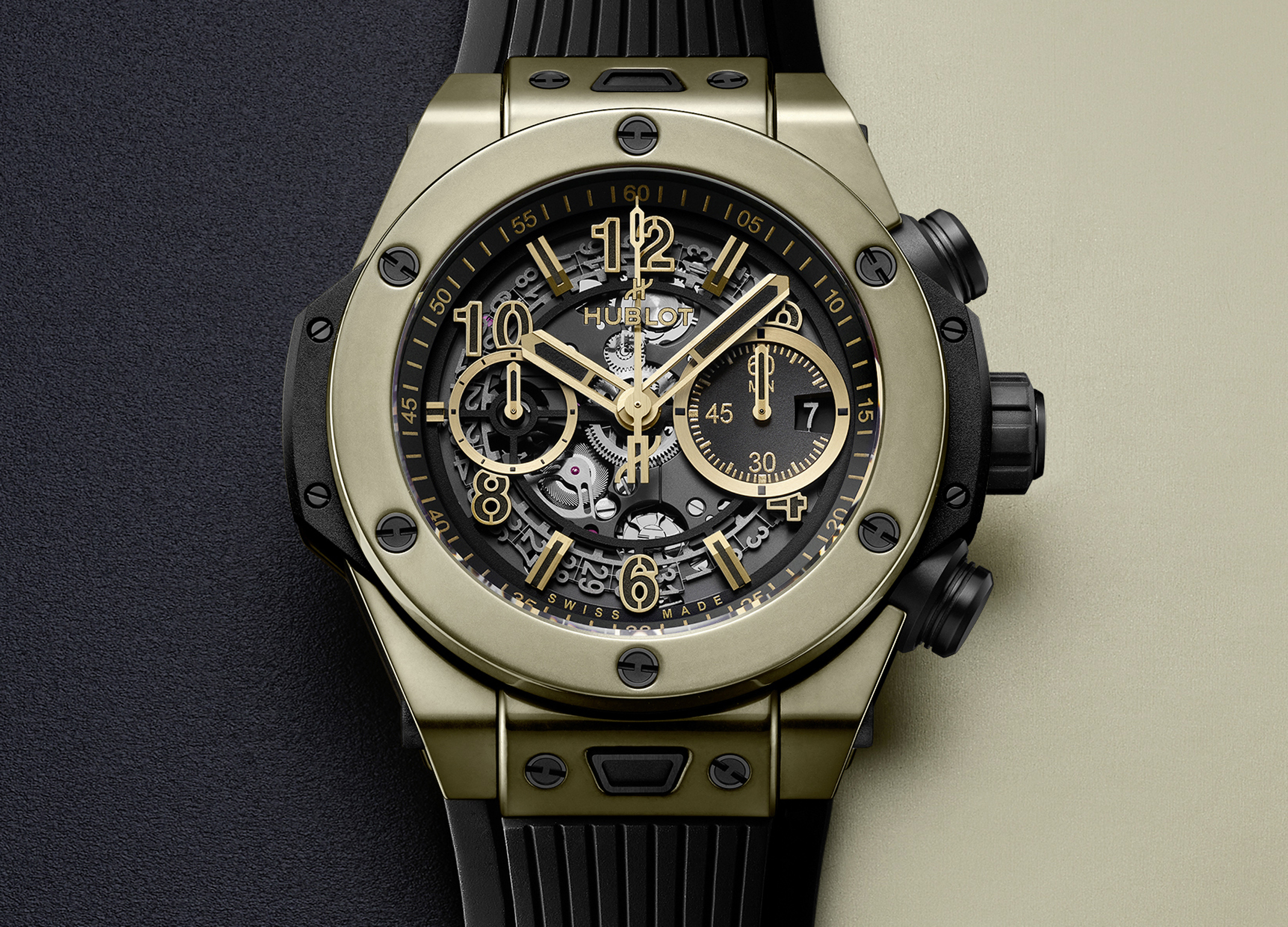 Hublot big bang unico full magic gold 421. Mx. 1130. Rx ls 2 horizontal