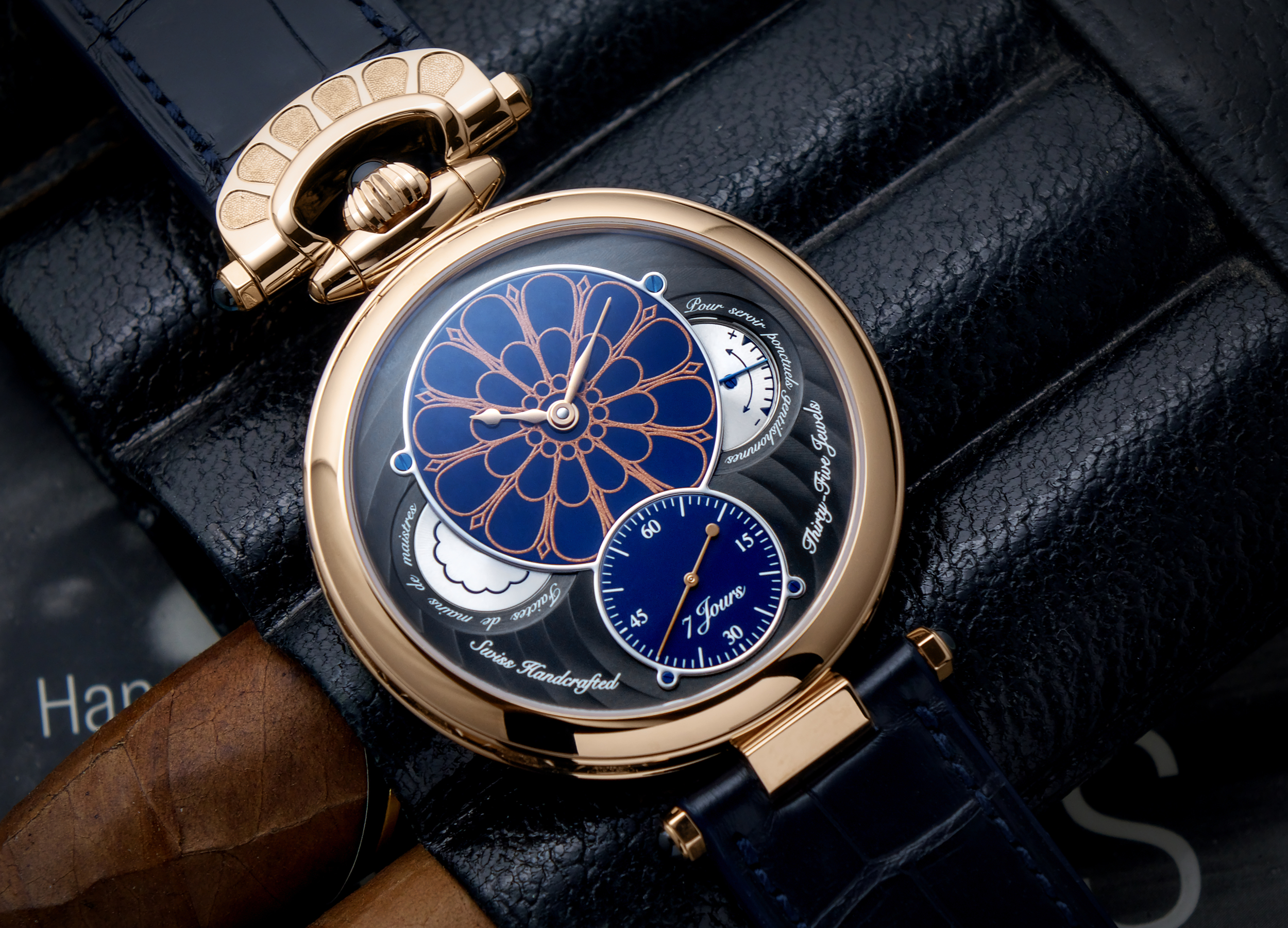 Bovet x owo 19thirty red gold ambiance 3
