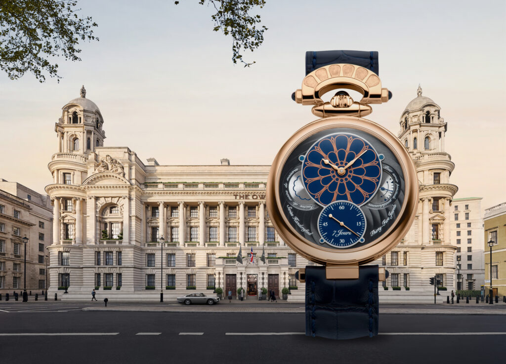 Top ten owners at london’s old war office residences to be given exclusive bovet watches