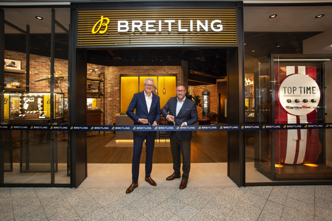 Breitling kingston boutique opening ceremony june 2023 1