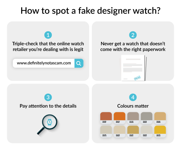How to spot a fake watchpilot. Com