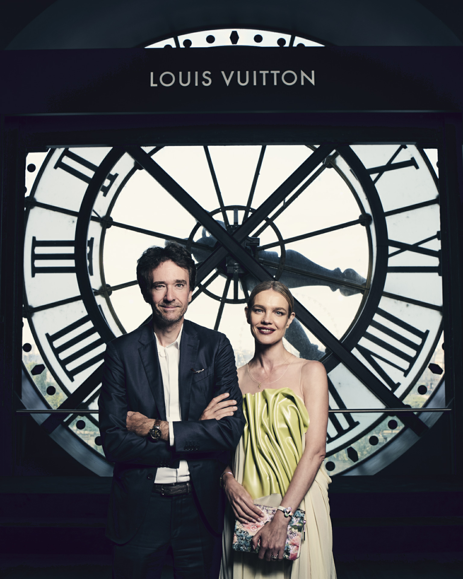 Alicia Vikander Louis Vuitton Tambour Watch Launch July 5, 2023