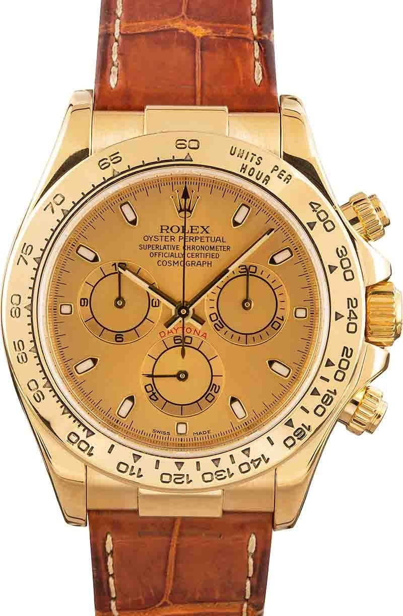 Rolex daytona 116518 leather strap