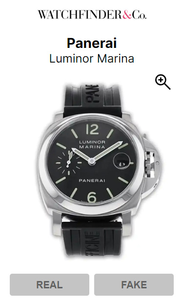 Watchfinder can you spot a fake panerai