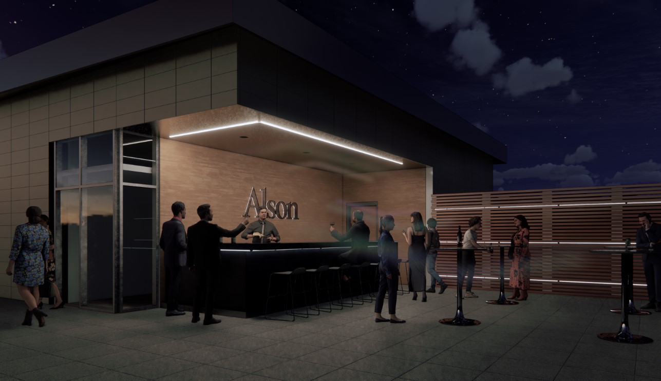 Alson jewelers night time terrace