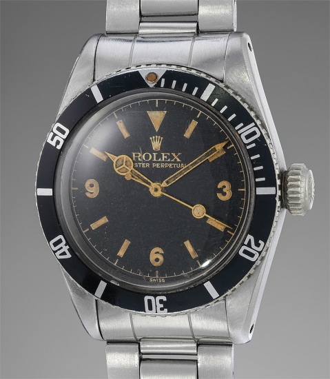 Rolex submariner 1954 phillips