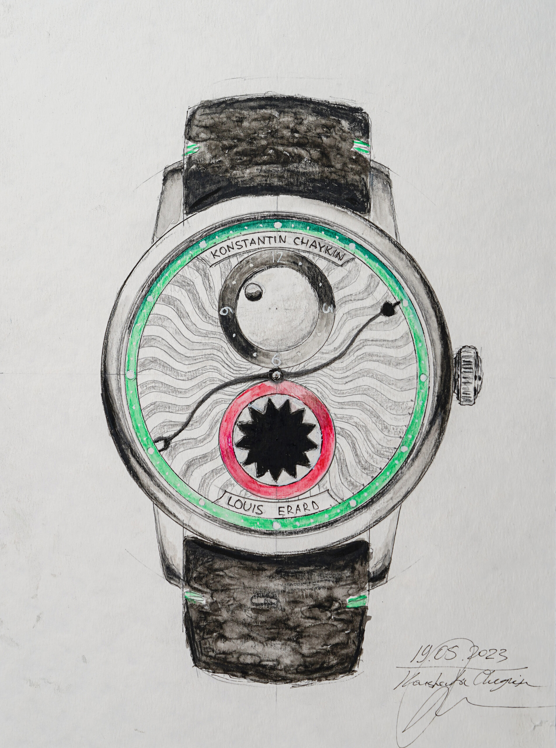 Konstantin chaykin time eater watch sketch scaled