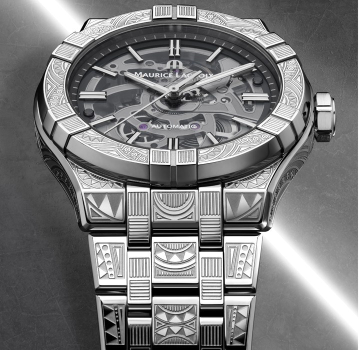 Maurice Lacroix Reissues Aikon Urban Tribe With Skeletonised