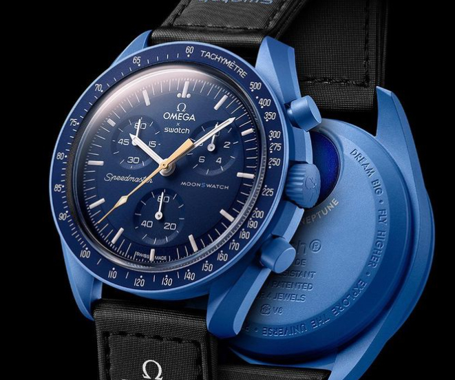 Amazon | OMEGA × SWATCH Neptune 腕時計 オメガ スウォッチ
