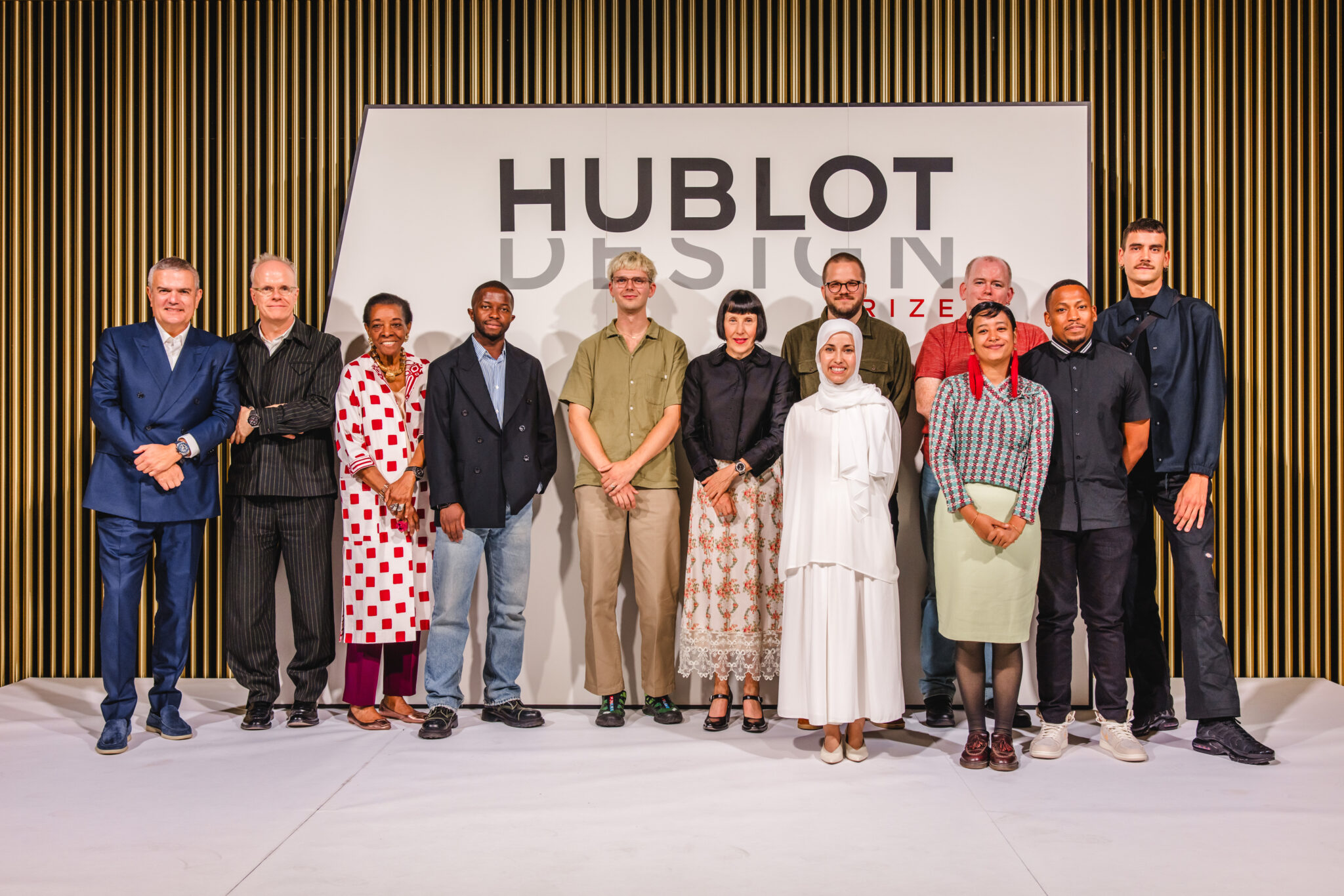 The hublot design prize finalists and the jury