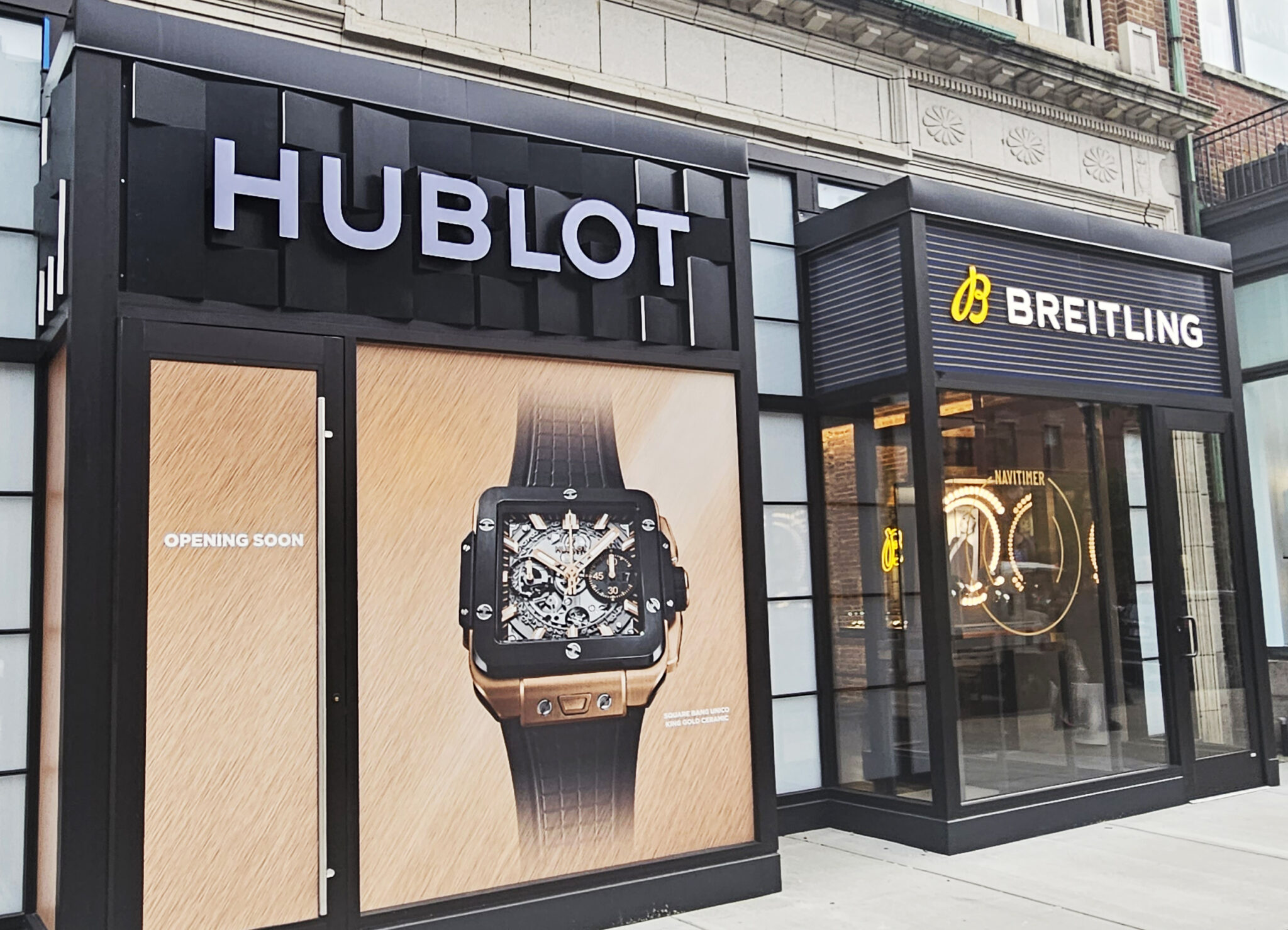 Hublot and breitling