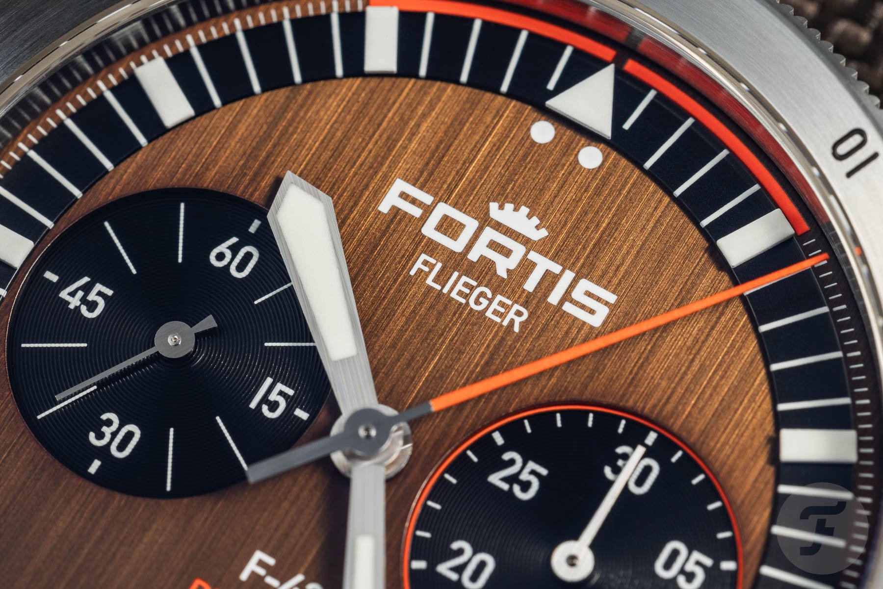 Fratello And Fortis Join Forces For Flieger F-43 Bicompax Chronograph