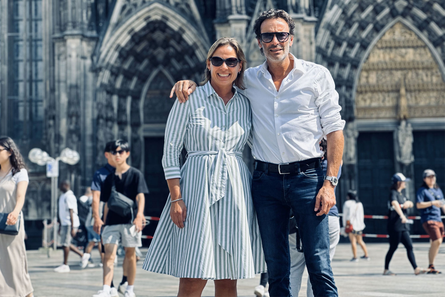 French-American Actor Anthony Delon Describes His Family Ties To Sherpa Watches 3 Sherpa antje and anthony