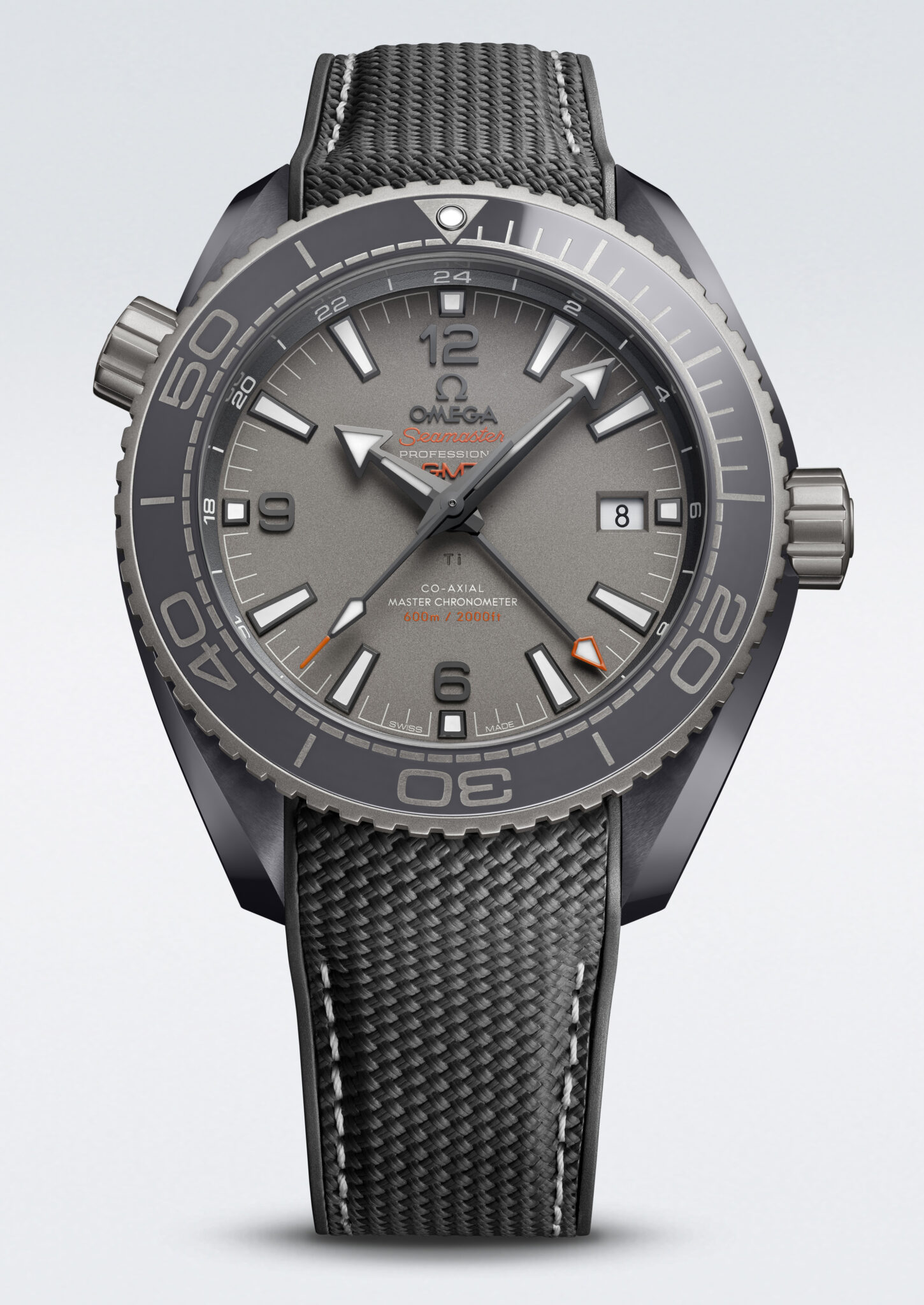 Omega 21592462299002 planet ocean gmt dark grey lead picture