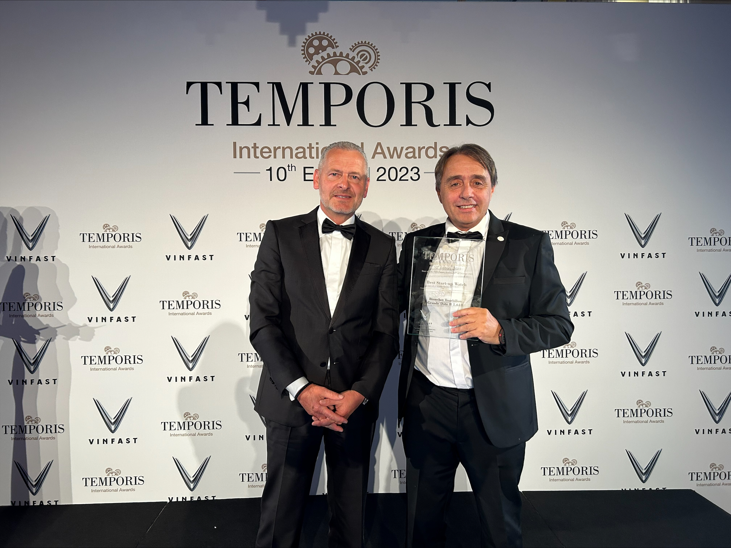Temporis international awards best start up watch bianchet